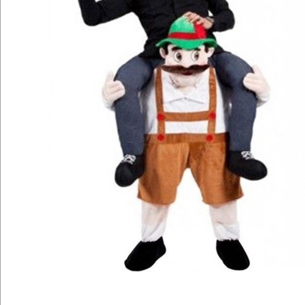 Drunk Leprechaun- Shoulder Ride on Costume